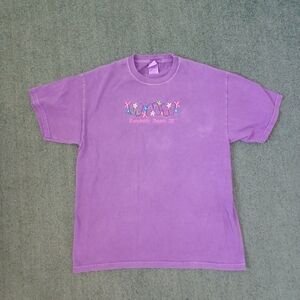 VINTAGE M&O Knits Heavyweight Rehoboth Beach T Shirt Size Large